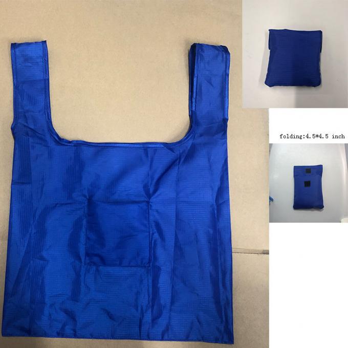 sac à provisions en gros de sac de pliage de polyester