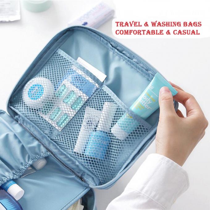 Stockage professionnel de cas cosmétique de maquillage de vente d'unité centrale de sac chaud de lavage
