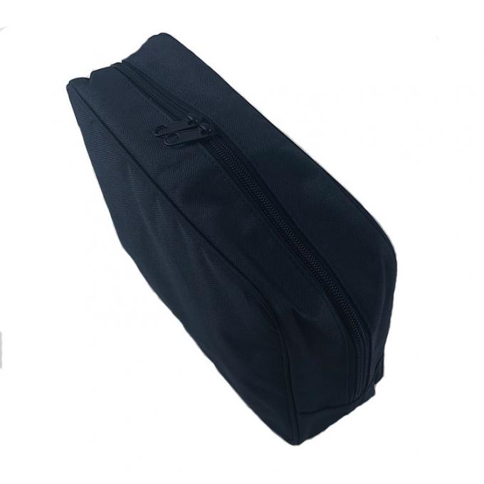 sac cosmétique durable du polyester 600D de mode de logo fait sur commande en gros