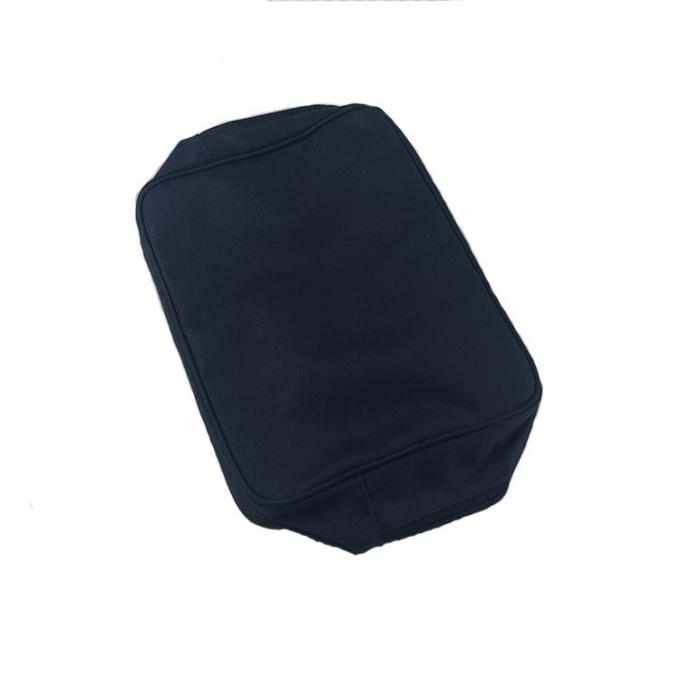 sac cosmétique durable du polyester 600D de mode de logo fait sur commande en gros