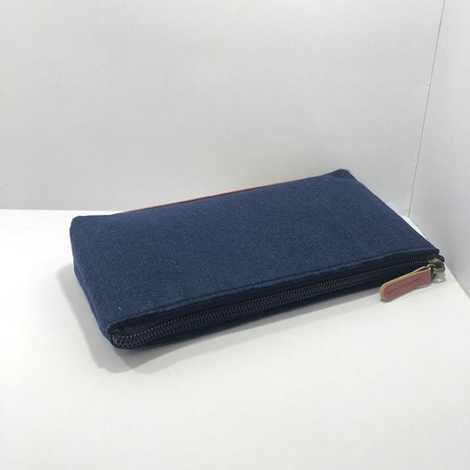 le voyage de mode a senti le sac cosmétique de portefeuille d'argent de maquillage de crayon de sac de cas