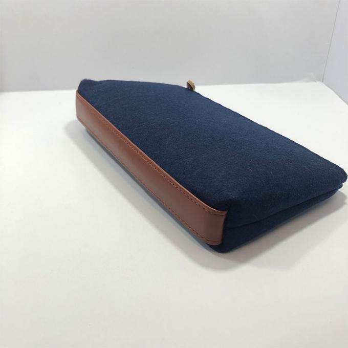 le voyage de mode a senti le sac cosmétique de portefeuille d'argent de maquillage de crayon de sac de cas