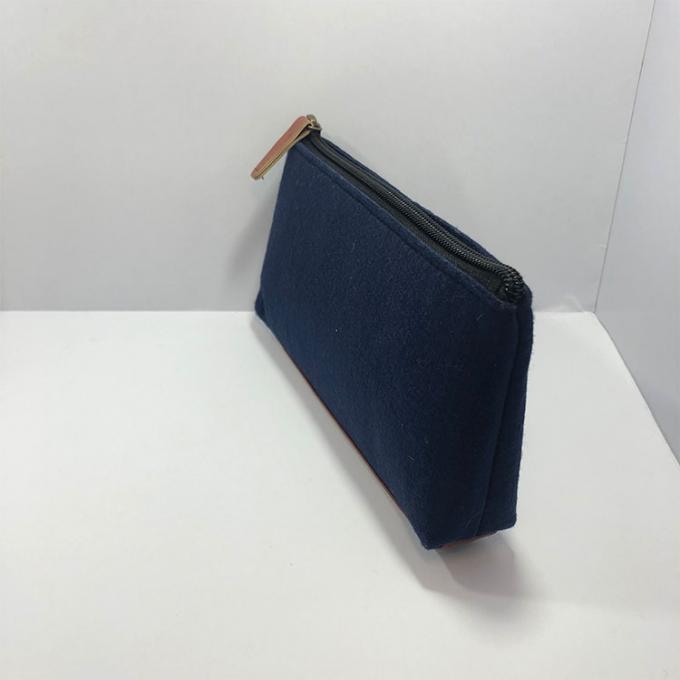 le voyage de mode a senti le sac cosmétique de portefeuille d'argent de maquillage de crayon de sac de cas