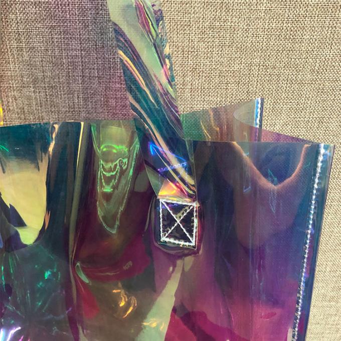 En plastique bon marché fait sur commande en gros de haute qualité de sac à provisions de polyester personnalisé