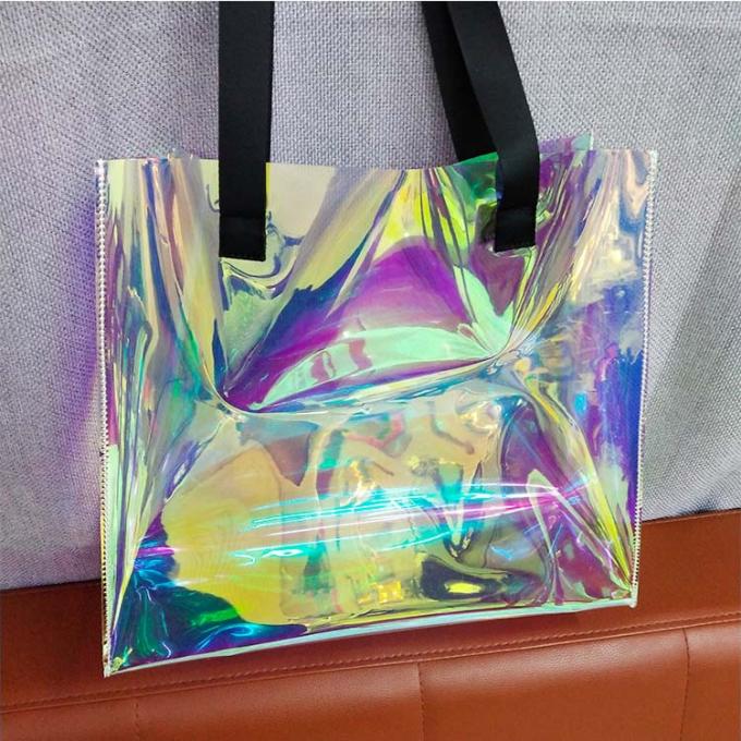 En plastique bon marché fait sur commande en gros de haute qualité de sac à provisions de polyester personnalisé