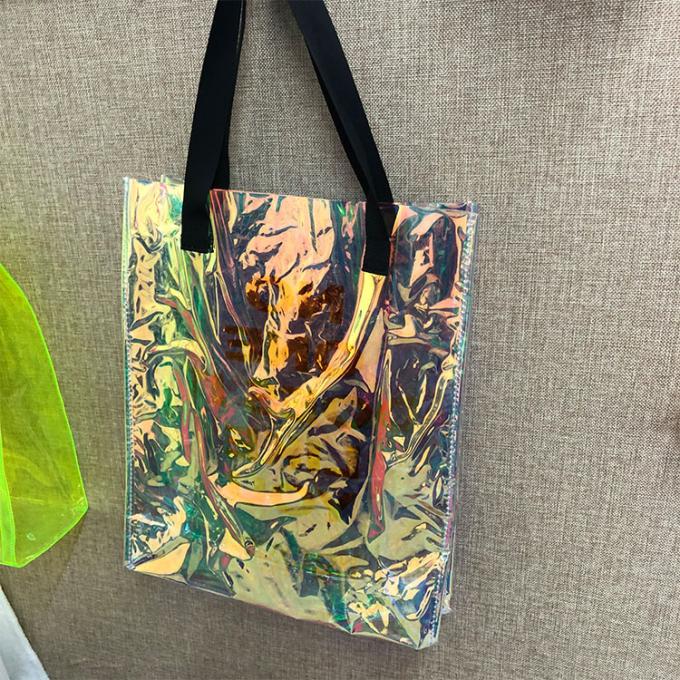 sac à main de achat de 2014 de femmes de mode d'hologramme de laser de PVC de plage femmes olographes en gros d'emballage