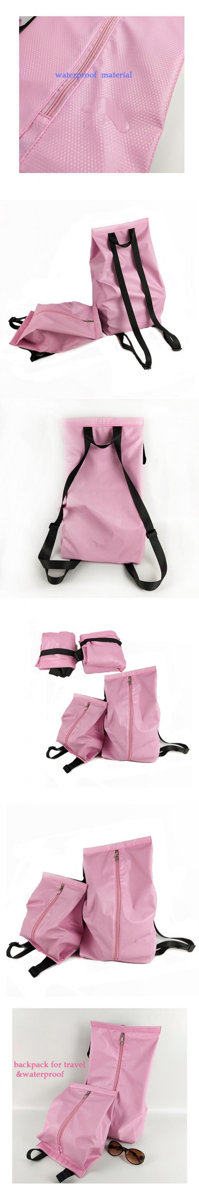 Poids léger de sac à dos en nylon fait sur commande de sac d'usine mini pliable