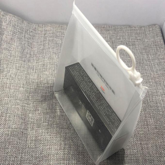 La serrure faite sur commande de tirette d'EVA réutilisent le sachet en plastique d'emballage de soudure à chaud d'EVA